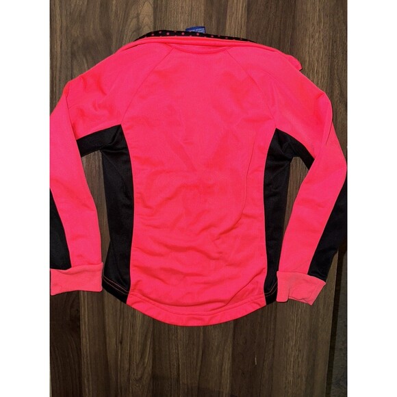 Nike Girls Track Jacket Hot Pink And Black Size 3/4 Years NWOT - Picture 3 of 4